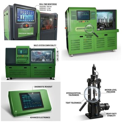 Пробная скамейка для испытаний насосов CRP-IoT с 11 кВт двигателем 2500 бар давления и дистанционным мониторингом Wi-Fi