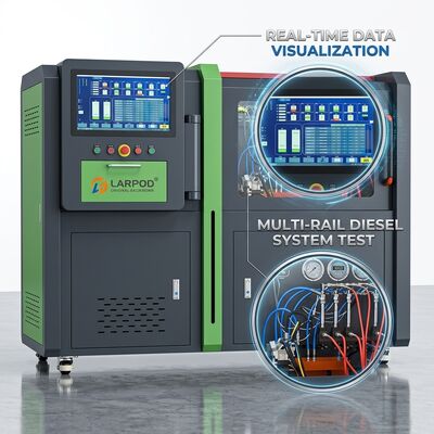 CRP-Multi 4-in-1 универсальная дизельная насосная испытательная скамейка с 15Kw VFD и 2500 бар диапазона давления