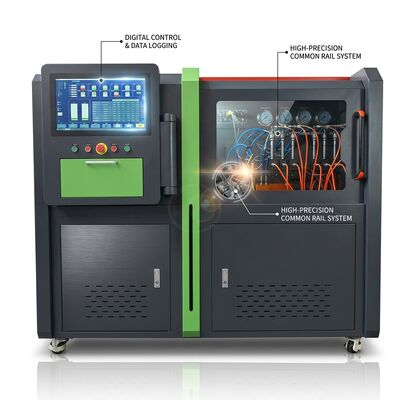 Испытательный стенд ТНВД Common Rail CRP-HD с приводом от шестерни мощностью 18,5 кВт, давлением 2500 бар и подачей топлива 60 л/ч